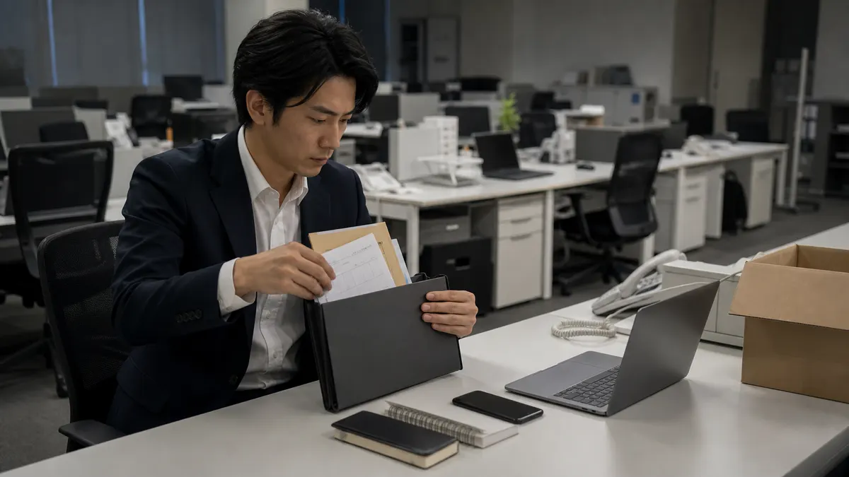 書類を確保する