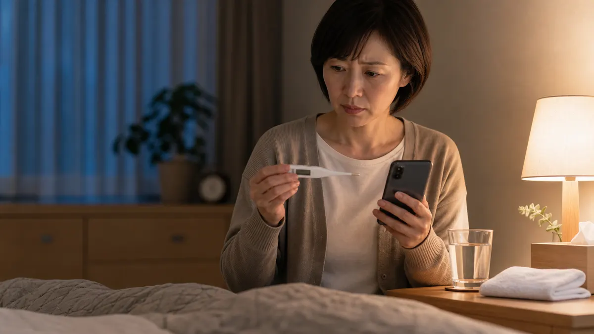 子どもの高熱で判断に迷う