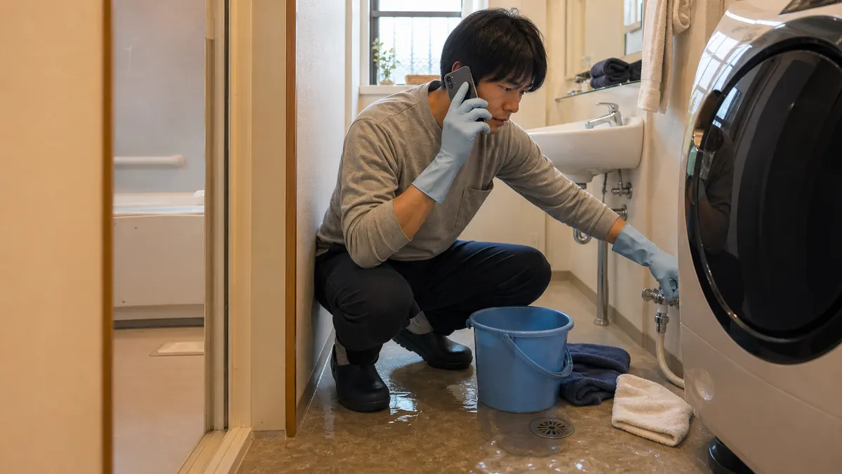 トイレ・排水が逆流した