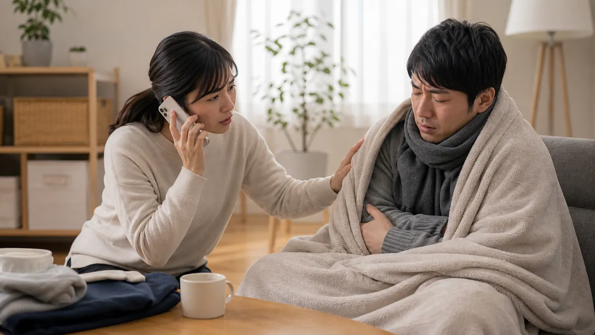 低体温症になった