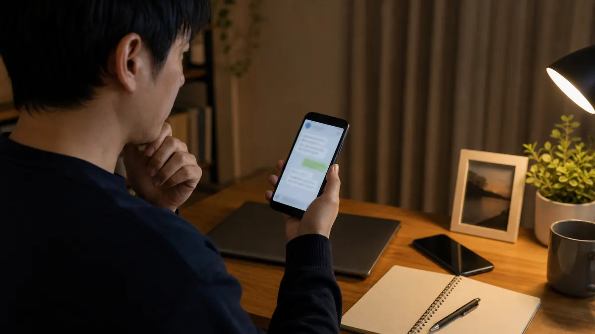 闇バイトの勧誘を受けた
