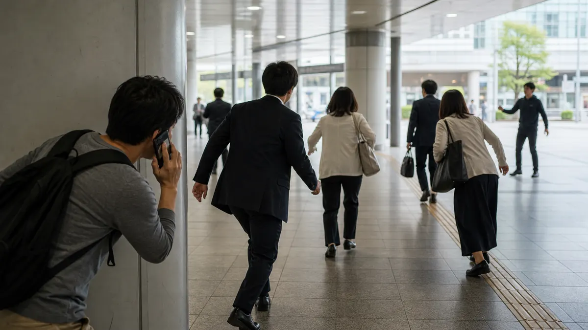 通り魔・刃物を持った人に遭遇した