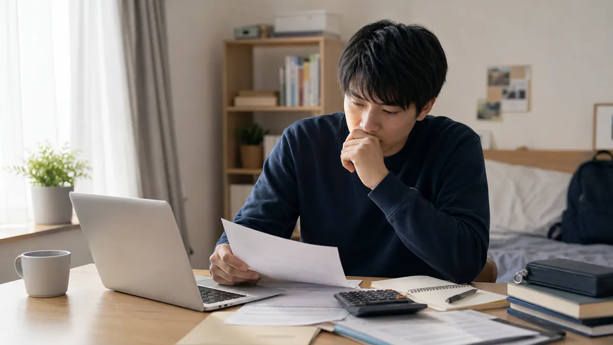 奨学金やローン返済が苦しい