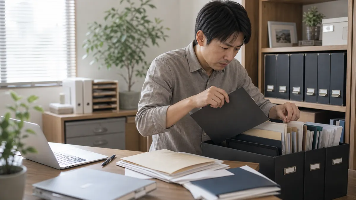 重要な契約書を紛失した