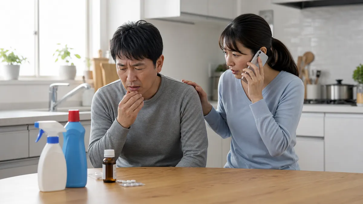 毒物・薬品を誤飲した