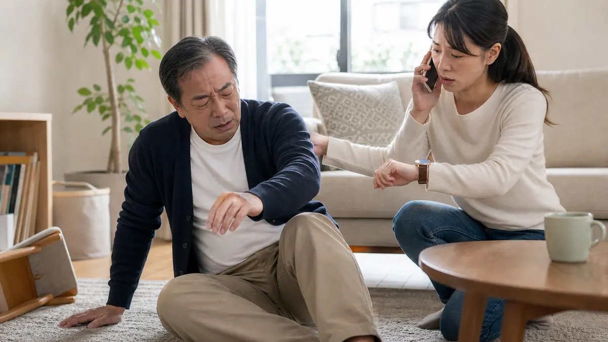 脳卒中のような症状が出た