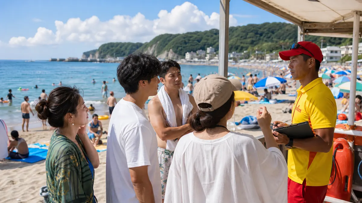 泳いでいて足がつった