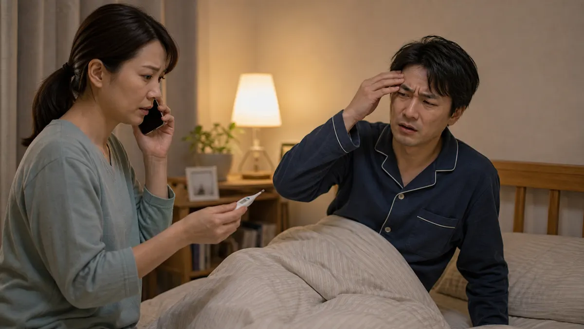 嘔吐と下痢で脱水になりそう